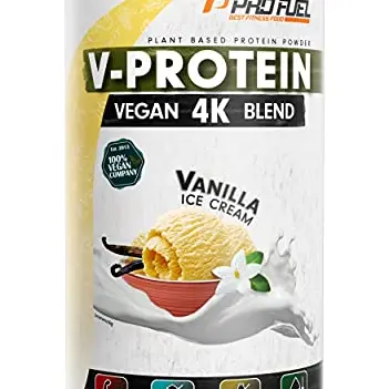 Vegan Protein Vanille - 750g | Cremiges pflanzliches Eiweißpulver mit 81% Eiweiß