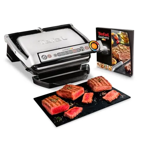 Tefal OptiGrill+ Kontaktgrill mit 6 Programmen, abnehmbaren Platten und manuellen Einstellungen