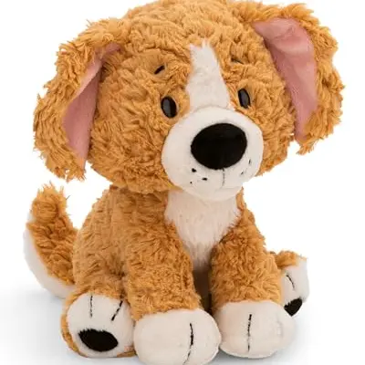 NICI Kuscheltier Hund 25cm - braun - Weiches Plüschtier zum Kuscheln & Spielen - Tolle Geschenkidee