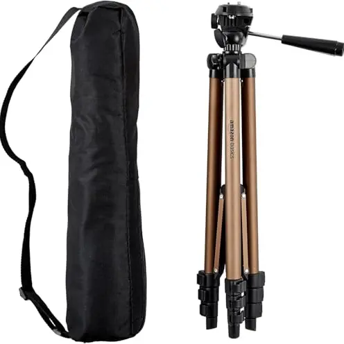 Amazon Basics Leichtes Stativ mit Tasche, 127 cm