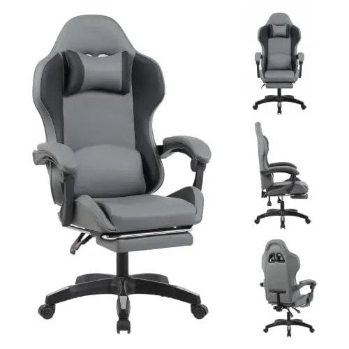 Fiximaster ergonomischer Bürostuhl mit Fußstütze