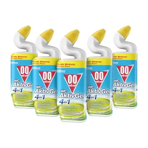 00 null null WC Aktiv Gel 4in1 Fresh Green, 5er Pack (750 ml)