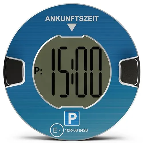 OOONO P-DISC NO1 - Elektronische Parkscheibe mit KBA-Zulassung für Autos