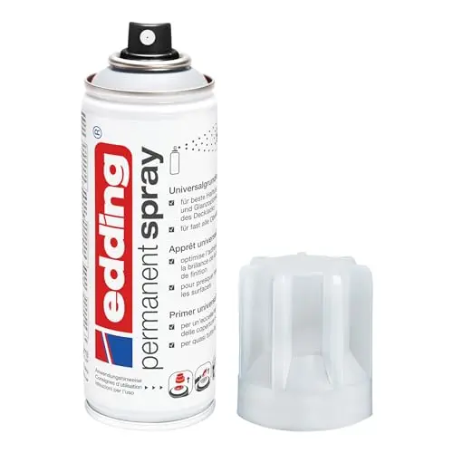 edding 5200 Permanent Spray Universalgrundierung - 200 ml - Grundierung für lackierfähige Oberflächen