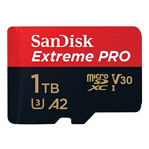 SanDisk Extreme PRO microSDXC 1 TB mit Adapter & RescuePRO Deluxe - Für Smartphones & Actionkameras