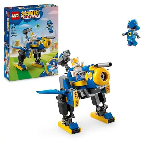 LEGO Sonic The Hedgehog Cyclone vs. Metal Sonic - Spielzeug Mechs mit 2 Minifiguren - Geschenkidee für Jungen und Mädchen ab 8 Jahren