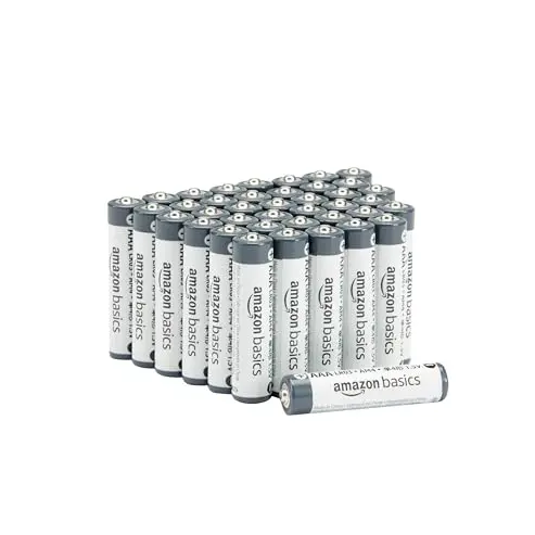 Amazon Basics AAA-Alkali-Batterien, 40 Stück, 1,5 V, 5 Jahre haltbar