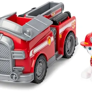 Paw Patrol Feuerwehr-Auto mit Marshall-Figur, Spielzeug für Kinder ab 3 Jahren