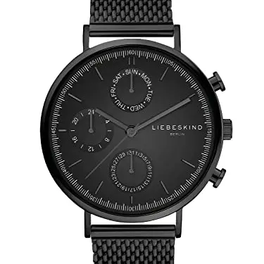 Liebeskind Damen Armbanduhr Edelstahl mit Multi-Zifferblatt