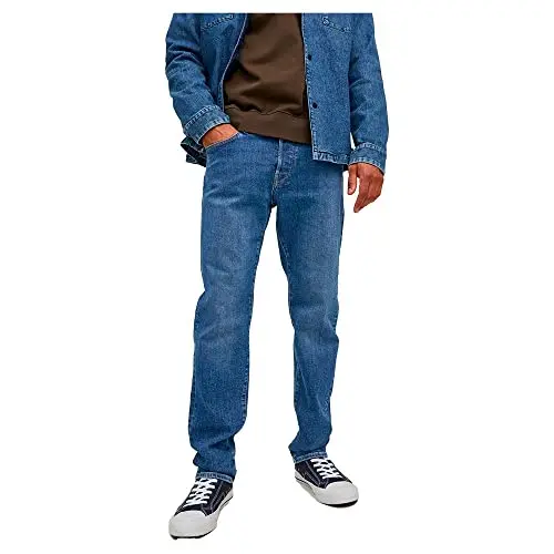 JACK & JONES Tapered Fit Jeans RDD Royal