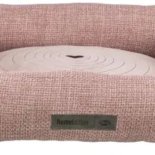 TRIXIE Hundebett Viviana 80×60 cm in Altrosa – Kuschelbett für mittelgroße Hunde, weich & waschbar