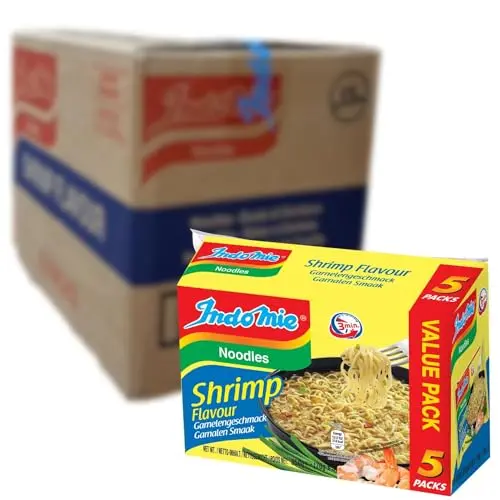 INDOMIE - Instant Garnelen Nudeln 5-pack (350g)