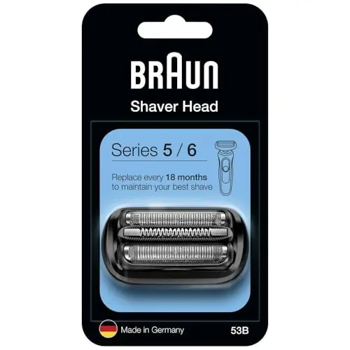 Braun Series 5 Elektrorasierer Ersatzscherteil, passend für Modelle ab 2020, schwarz, 1er Pack