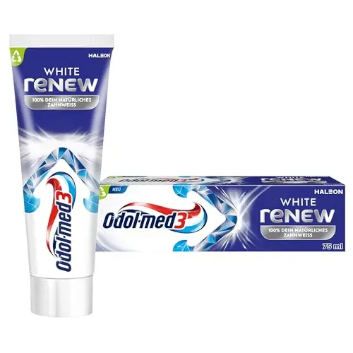 Odol-med3 White reNEW Zahnpasta 75ml für längere strahlend weiße Zähne