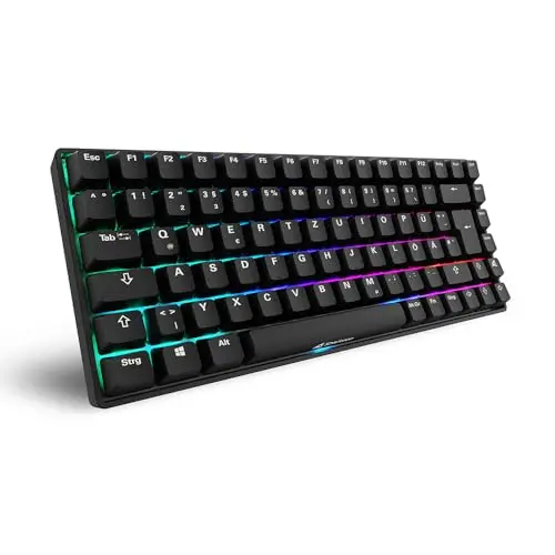 Sharkoon Skiller SGK50 S3 RGB Gaming Keyboard, 75% Layout