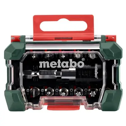 metabo Bit-Set 15-teilig, S2-Qualität für präzise Schrauben