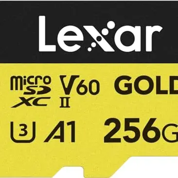 Lexar 256GB microSDXC Gold Series V60