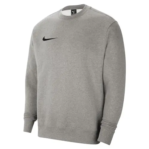 Nike Herren Sweatshirt Park20 Crew, Dunkelgrau/Schwarz, Größe M