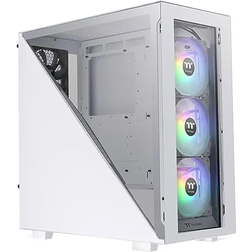 Thermaltake Divider 300 TG Snow Midi-ATX-Gehäuse - Weiß