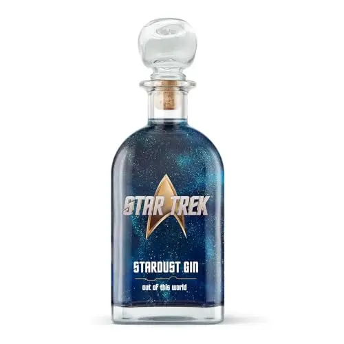 Star Trek Stardust Gin - Magischer Farbwechsel - 500 ml, 40% vol