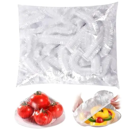 Forevat Wiederverwendbare Silikon-Frischhaltebeutel, 200 Stück, auslaufsicher für Snacks, Lunch & Gefrierschrank