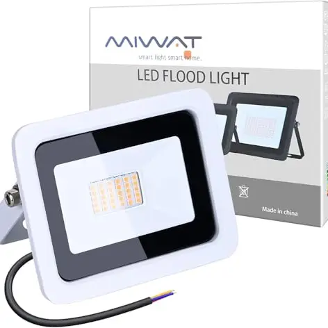 MIWAT LED Flutlicht 30W für Garten und Außenbereich
