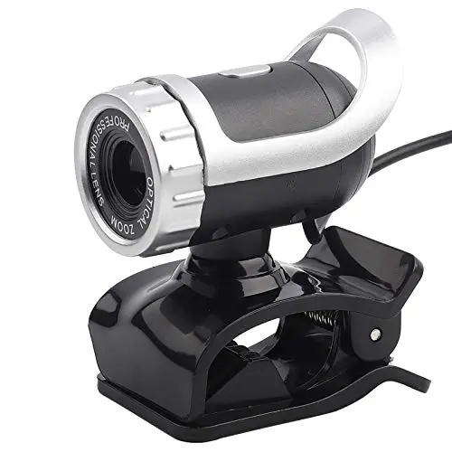 Vikye HD-Webcam mit Mikrofon, 360° drehbar für PC, Mac und Laptop