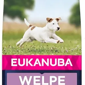 Eukanuba Welpenfutter für kleine Rassen mit frischem Huhn, 3 kg
