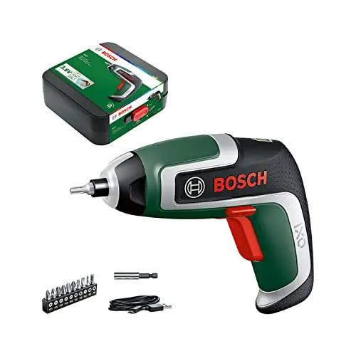 Bosch IXO Akkuschrauber (7. Generation; 3,6V; 2,0Ah; 5,5Nm) mit USB-Kabel & Aufbewahrungsbox