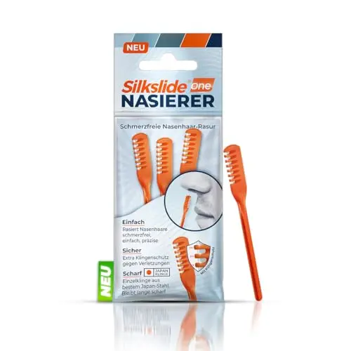 Silkslide Nasenhaartrimmer für Herren und Frauen, hygienisch ohne Strom, bekannt aus Höhle der Löwen