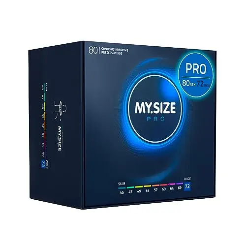 MY.SIZE PRO Kondome Größe 8, 72mm – 80 Stück