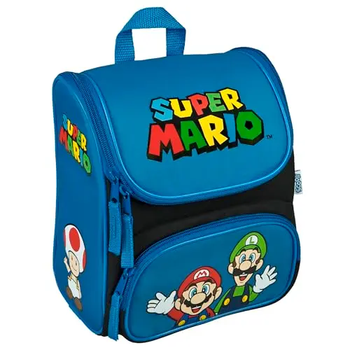 Scooli CUTIE Vorschulranzen Super Mario - Ideal für Kinder ab 3 Jahren