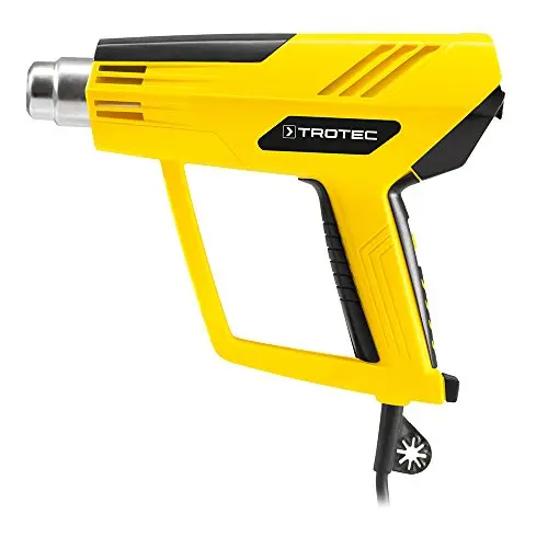 TROTEC HyStream 2100 Heißluftpistole, 2000 W, 50–650 °C, 5 Stufen, Kaltstufe, Softgrip, inkl. 4 Düsen – Profi-Gerät