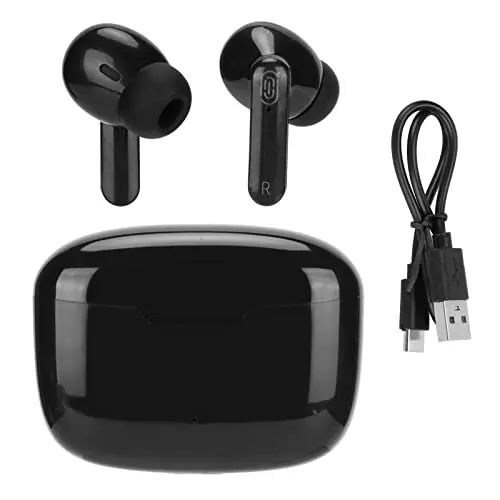 Zunate Sprachübersetzer Ohrhörer, 84 Sprachen, Bluetooth 5.1, True Wireless für Musik und Anrufe (Schwarz)