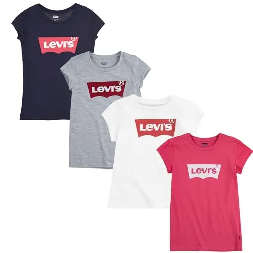 Mädchen T-Shirt 4er Pack