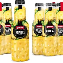 granini Selection Ananas (6 x 0,75l) - 50% Fruchtanteil, vegan & laktosefrei, perfekt zum Mixen