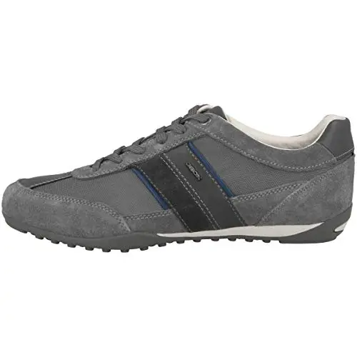 Geox Jungen U Wells C Sneaker, Dunkelgrau, EU 40