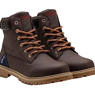 Replay Jungen Winterstiefel Oracle 1, Braun, Größe 32
