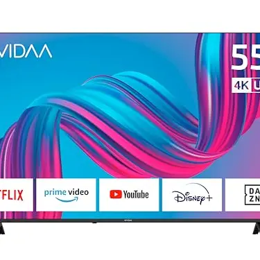 DYON Movie Smart 55 VX - 55 Zoll 4K Ultra-HD Smart TV mit Triple Tuner und Streaming-Apps