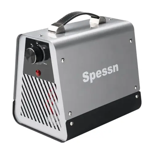 Spessn Ozongenerator 60.000 mg/h mit 120-Min.-Timer für Räume bis 300 m²