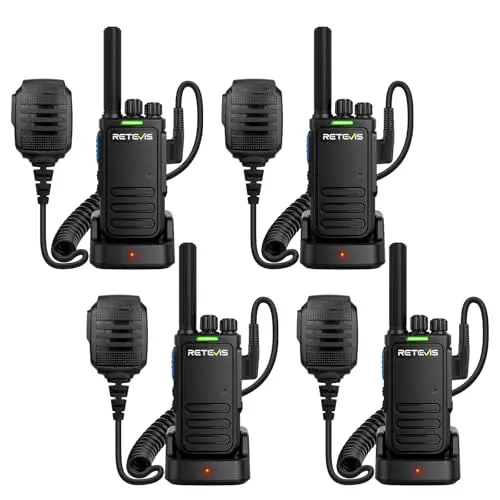 Retevis B64 Walkie-Talkies für Erwachsene mit großer Reichweite und KI-Rauschunterdrückung