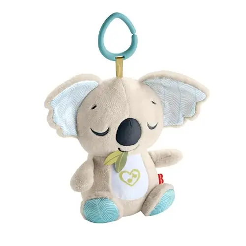 Fisher-Price Koala-Spieluhr für Neugeborene – Plüsch mit Musik und weißem Rauschen
