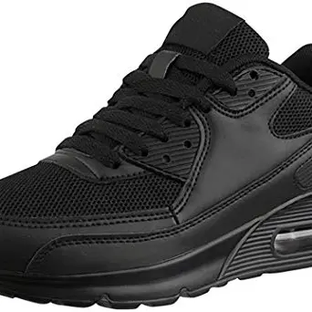 Elara Unisex Sneaker Sport Laufschuhe Chunkyrayan - Black, Größe 37