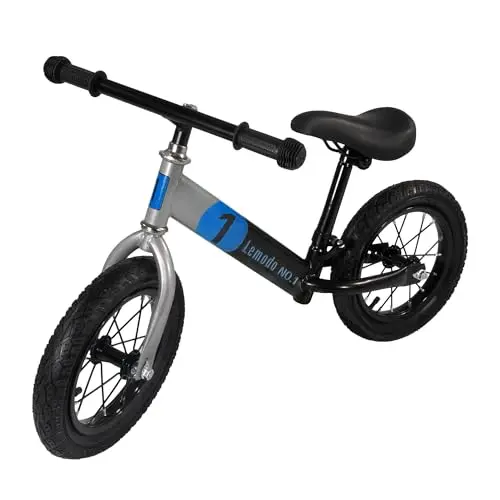 Lemodo Lauflernrad blau mit Luftreifen, höhenverstellbar, für Kinder ab 2 Jahren, max. 50kg