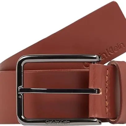 Calvin Klein WARMTH Gürtel Herren, Braun, 115 cm