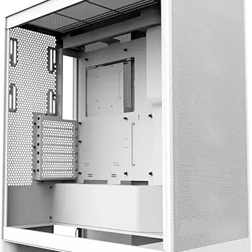 NZXT H7 Flow RGB Mid-Tower ATX Gehäuse mit RGB-Lüftern - Weiß
