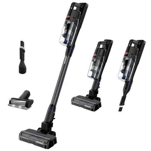 Bissell PowerClean FurGuard Akku-Staubsauger, kabellos, 50 Min Laufzeit, HEPA-Filter, wechselbarer Akku, selbstreinigende Bürstenrolle