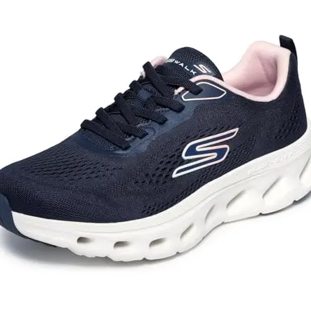 Skechers Damen Go Walk Glide-Step 2.0 Kristee Sneaker, Marineblau, EU 38