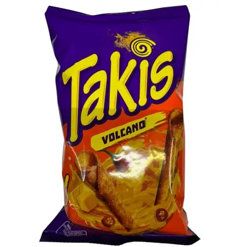 TAKIS Fuego - Mais-Snack Chili & Limette, 18er Pack (100g pro Tüte)