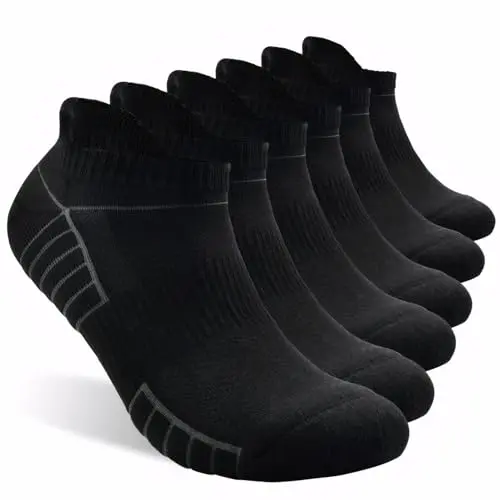 YCQQPRO Sneaker Socken für Herren und Damen, Atmungsaktive Sportsocken mit Frotteesohle, Kurzsocken